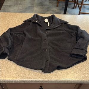 ALO Yoga Black Teddy Jacket